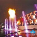 Жарылыс әсері бар от фонтан
